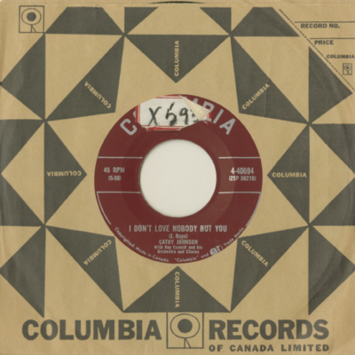I Don't Love Nobody But You / Ladder Of Love (1956)