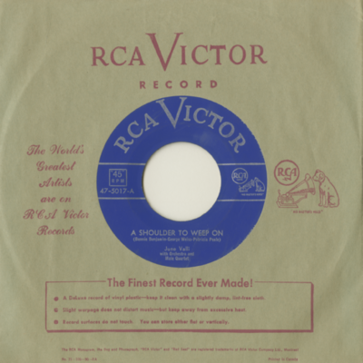 A Shoulder To Weep On / Why Don't You Believe Me (1952)