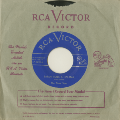 Satan Takes A Holiday / You And You Alone (1955)