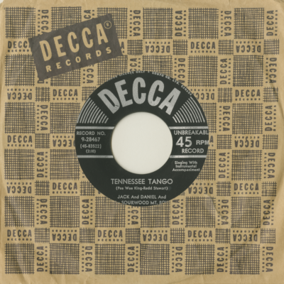 Tennessee Tango / Don't Make Love In A Buggy (1952)