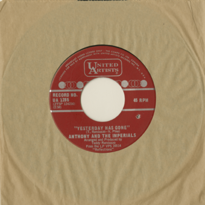 Yesterday Has Gone / My Love Is A Rainbow (1968)