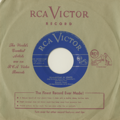Summertime In Venice / Believe In Me (1955)