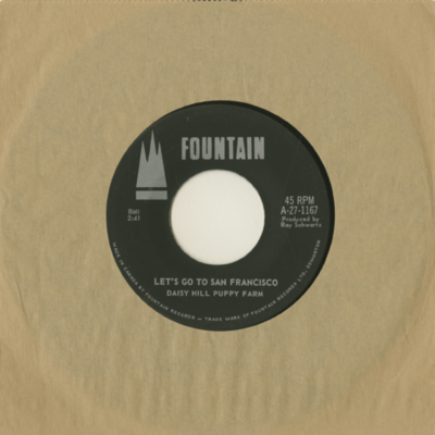 Let's Go To San Francisco / Countin Cracks In The Sidewalk (1967)