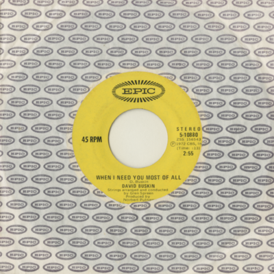 When I Need You Most Of All / The Winter Comes (1972)
