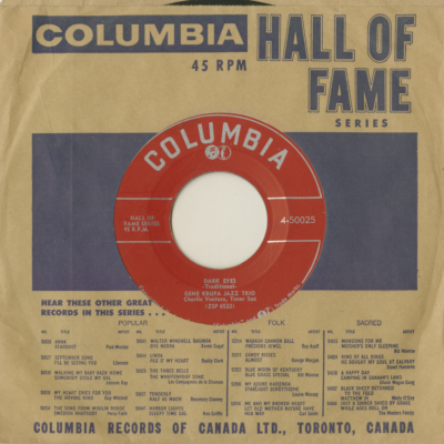 Dark Eyes / After You're Gone (1954)