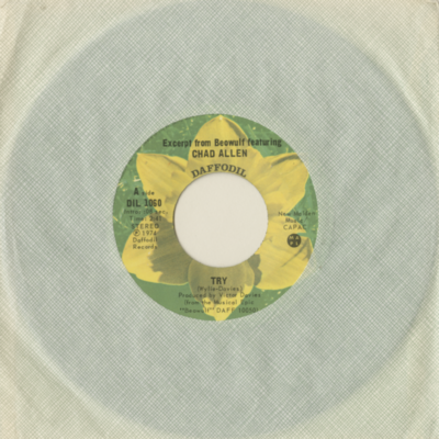 Try / Sang The Song Of Beginning (1974)