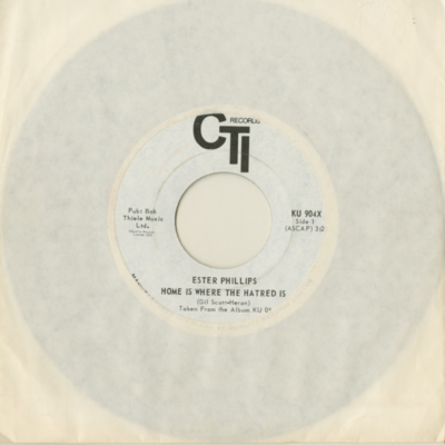 Home Is Where The Hatred Is / 'Til My Back Ain't Got No Bone (1972)