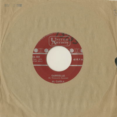 Gabrielle / Ring Of Fire (1965)