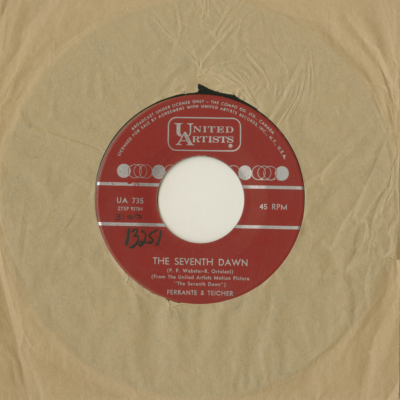 The Seventh Dawn / You're Too Much (1964)