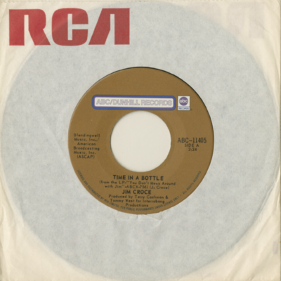 Time In A Bottle / Hard Time Losin Man (1973)