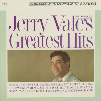 Jerry Vale's Greatest Hits