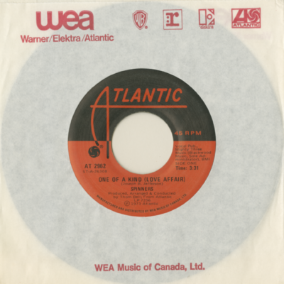 One Of A Kind Love Affair / Don't Let The Green Grass Fool You (1973)