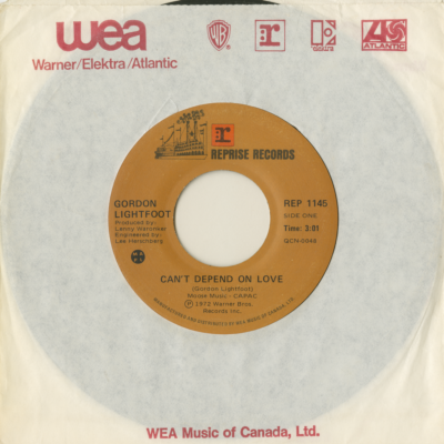 Can't Depend On Love / It's Worth Believin (1972)