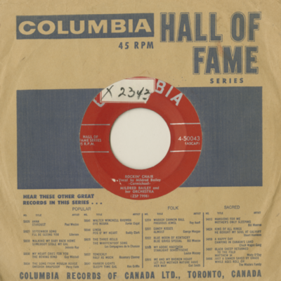 Rockin Chair / There'll Be Some Changes Made (1955)