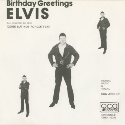 Elvis Is Gone But Not Forgotten / Let's Start A New Tomorrow