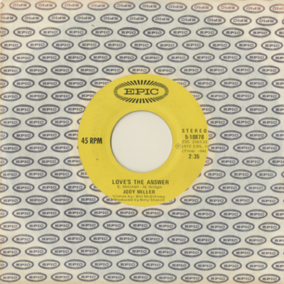 Love's The Answer / There's A Party Goin On (1972)