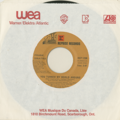 You Turned My World Around / Satisfy Me One More Time (1974)