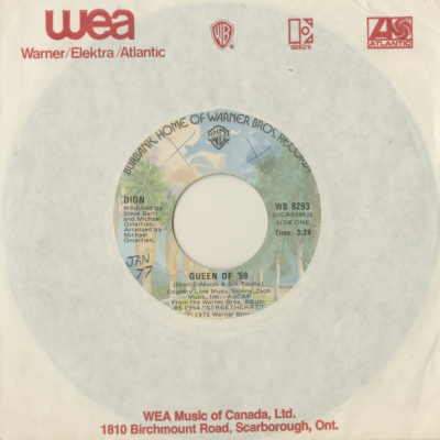 Queen Of '59 / Oh The Night