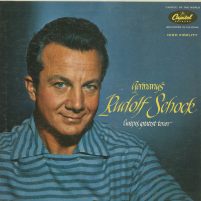 Germany's Rudolf Schock