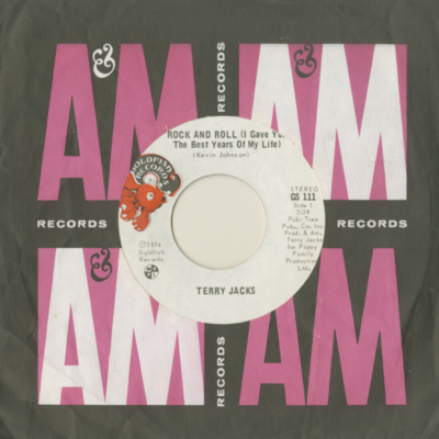 Rock And Roll I Gave You The Best Years Of My Life / The Love Game (1974)