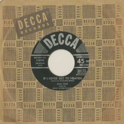 If I Never Get To Heaven / I See The Moon (1953)