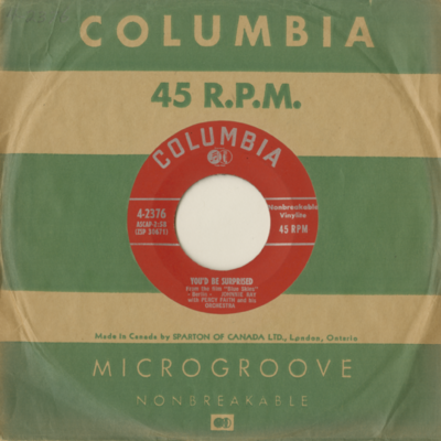 You'd Be Surprised / Why Should I Be Sorry (1954)