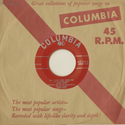 Ma I Miss Your Apple Pie / Shepherd Boy (1954)