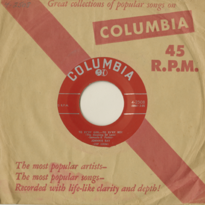 To Ev'ry Girl To Ev'ry Boy / Going Going Gone (1954)