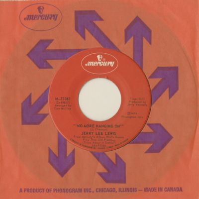 No More Hanging On / The Mercy Of A Letter