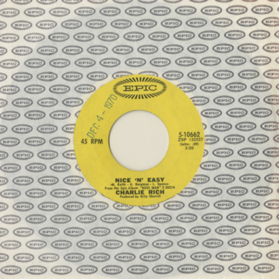 Nice N Easy / I Can't Even Drink It Away (1970)
