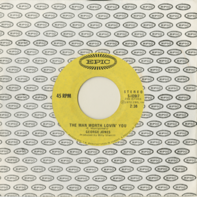 The Man Worth Loving You / A Picture Of Me Without You (1972)