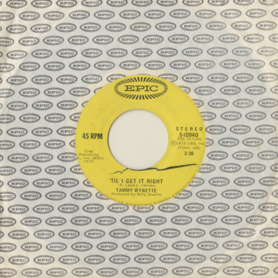 Till I Get It Right / The Bridge Of Love (1972)