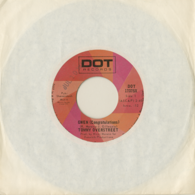 Gwen Congratulations / One Love Two Hearts Three Lives