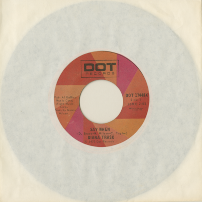 Say When / Old Southern Cotton Town