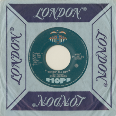 Working All Day / Mono (1972)