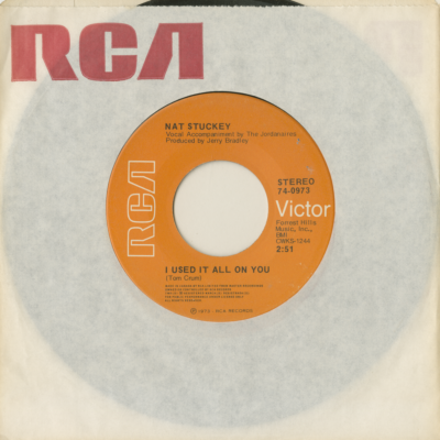 I Used It All On You / I Know The Feelin