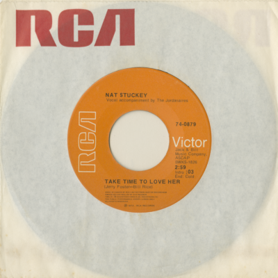 Take Time To Love Her / Carry Me Back