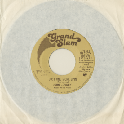 Just One More Spin / We Broke It So Badly This Time (1978)
