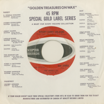 Bright Sunny Colours / Too Much Of A Good Thing