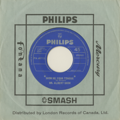 Show Me Yopur Tongue / Not More Than I Sign (1971)