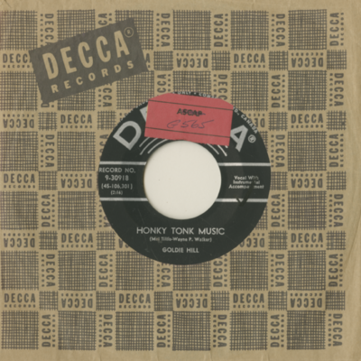 Honky Tonk Music / It's Here To Stay