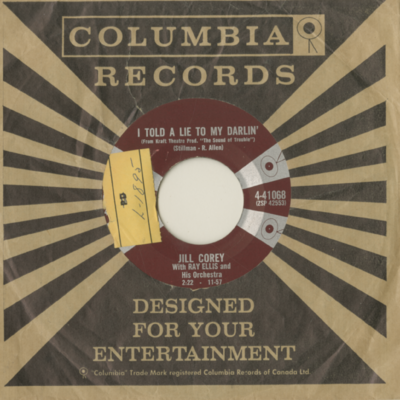 I Told A Lie To My Darling / Exactly Like You (1957)