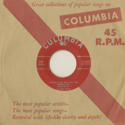 I Wanna Hug You Kiss You / I Might Drop Around In Your Dreams (1955)