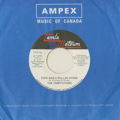 Papa Was A Rolling Stone / Instrumental