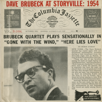 Dave Brubeck At Storyville: 1954 (1954)