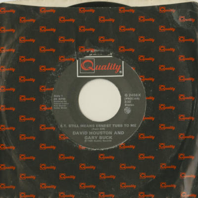 E.T. Still Means Ernest Tubb To Me / Fiddleizing