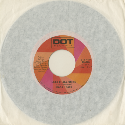 Lean It All On Me / The King
