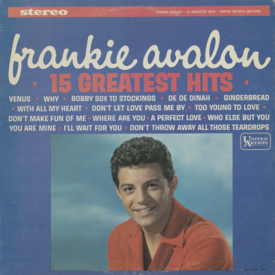 Frankie Avalon 15 Greatest Hits (1964)
