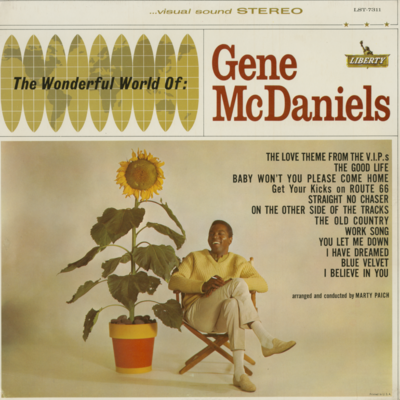 The Wonderful World Of Gene McDaniels (1963)