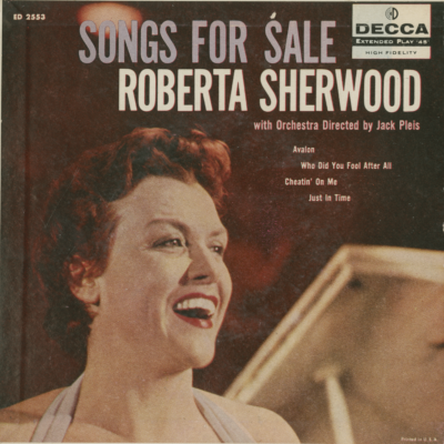 Songs For Sale (1957)